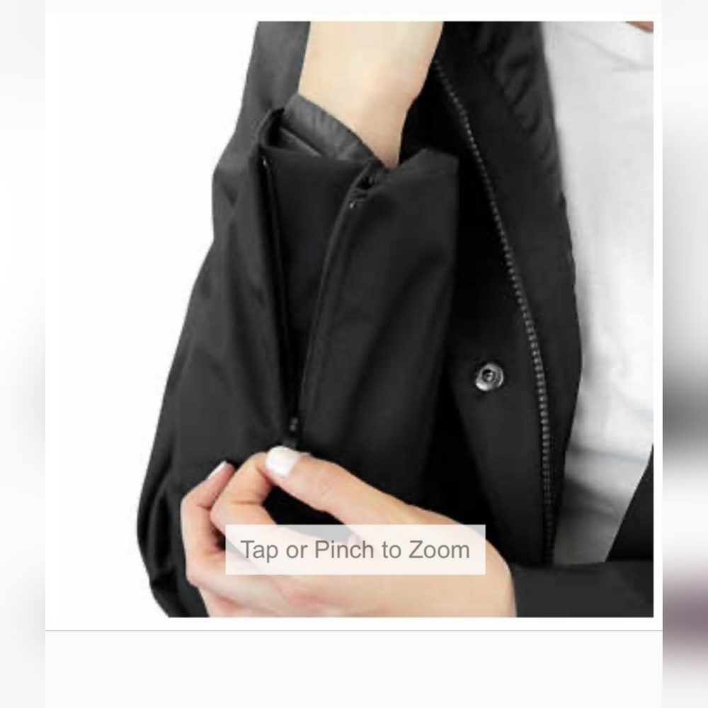 Kirkland Signature Ladies 3-In-1 Parka, Black (2X) - Picture 3 of 6